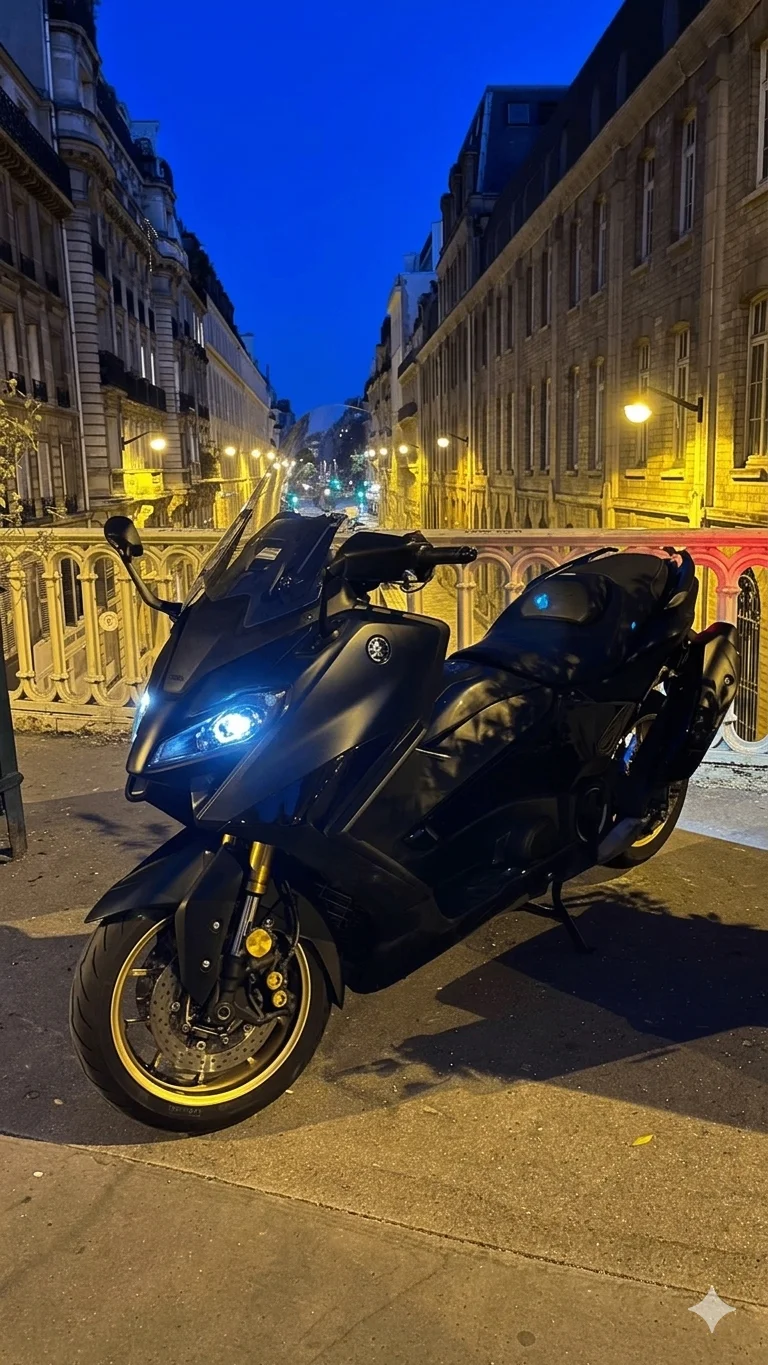 TMAX full black - session parisienne